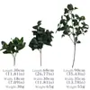 Plantas Verdes Artificiales para Paisajismo de Jardín Exterior, Plantas de Interior de Piso para Sala de Estar, Bonsái de Flores Falsas para Balcón, Paisajismo de Hojas Verdes, Decoraciones para Escaparates