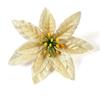 Flor de Pascua Flores Navideñas Clásicas Decoraciones para Árbol de Navidad Accesorios Navideños