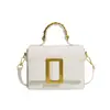 Bolsa Quadrada Pequena Chic Retro de Nicho Bolsa de Ombro Casual Leve de Luxo de Alta Qualidade para o Trabalho Bolsa de Mão Chic Tendência
