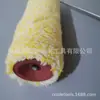 [Suministro de fábrica] rodillo de pintura de 9 pulgadas con puntos amarillos y blancos, resistente a solventes, para pintura de látex, rodillo personalizable
