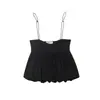 Ropa para Mujer Estilo Europeo y Americano de Comercio Exterior Transfronterizo Marca Z 2026 Primavera Nueva Moda Top con Hebilla Estilo Globo
