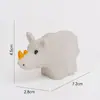 Brinquedos de Vinil para Crianças, Brinquedos Squishy, Bonecos de Vinil de Animais de Chá de Leite, Patinho Amarelo Parque de Diversões Brinquedos de Banho