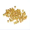2-10mm Contas de Ferro Contas Espaçadoras Contas para Pulseira Colar Furo Passante Contas Soltas Contas Redondas Joias Artesanais DIY Acessórios Materiais