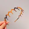 Diadema de Dientes Estilo Coreano para Mujer, Versátil para Lavarse la Cara, Pinza para el Cabello de Moda, Diadema de Gafas en Forma de U