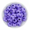 Cuentas de flor acrílicas de 13 mm x 20 mm, al por mayor, para manualidades, joyería hecha a mano, pulsera de flor de cinco pétalos, accesorios de joyería DIY