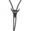 Collar con colgante de manga corta de marca de moda, estilo informal juvenil, nuevo diseño disponible para hombre, Niutou, con forma de látigo de caballo.