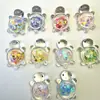 Novo Brilhante Transparente Lantejoula Pequena Tartaruga Brinquedo DIY Fofo Acessórios de Cola de Creme Decoração de Mesa Acessórios de Brinquedo da Moda