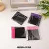 Novo Pincel de Cílios Haste Sólida Cabeça de Silicone Fácil de Limpar Pente de Cílios 50 Peças Estilo Portátil Ferramentas de Beleza Transfronteiriças Em Estoque