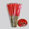 Ventas Directas de Fábrica de Velas de Palo de Bambú Rojo para Templos, Ecológicas, Bajo Humo, Larga Duración, Duraderas, Adecuadas para Ofrendas a Buda, Suministros para Incienso y Velas de Pata Larga