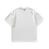 Camiseta Redonda Personalizada de Gama Alta para Hombre, Moda de Verano de Manga Corta con Diseño Moderno, Camiseta Holgada para Hombre, Top de Media Manga