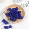 Bola de pelo elástica de 8-30 mm de alto, juguete para ropa, pendientes, sombreros, accesorios, bola de peluche de color, bolsa de material para bolas de pelo DIY