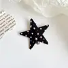 Pinza para el pelo retro de cinco puntas estilo coreano para mujer, elegante pinza para flequillo lateral, pinza de pico de pato para cabello suelto, accesorio para el pelo y2k