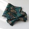 Traje de vestir corbata de moño pañuelo cuadrado pequeño traje novio vestido de novia camisa accesorios conducto de aire nostálgico bolsa toalla moño