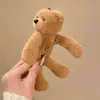 Moderna y nueva pinza para el pelo de oso tierno acostado 2026 para mujer, pinza de felpa de alta gama para flequillo, pinza lateral, pinza superior, accesorio para el pelo
