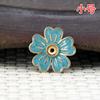 60704 Novo Estilo Chinês Cobre Artesanal DIY Pequena Flor Acessório de Cabelo Materiais, Pequena Flor Lótus Estilo Antigo Acessórios Hanfu