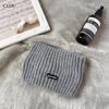 Orejeras Cálidas Estilo Coreano para Cara Banda Pequeña para el Cabello para Mujer Banda para la Cabeza para Deportes al Aire Libre Otoño e Invierno Banda de Tela Acolchada con Letra para Hombre