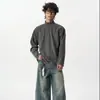 Camada Base Térmica Outono e Inverno Roupa Íntima Blusão para Homens e Mulheres, Manga Longa Solta Versátil Tendência Top Novo Estilo Popular 2025