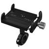 Porta Teléfono Móvil de Aleación de Aluminio para Bicicleta Fijo Soporte para Teléfono Móvil para Navegación de Coche con Batería de Motocicleta Estante de Entrega para Teléfono Móvil para Ciclismo