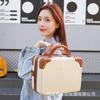 Caso de Bagagem Caixa de Presente Portátil Caso Cosmético 14 Polegadas Mini Avançado Presente de Casamento Spring Festival Case Acompanhando Presente Bolsa Cosmética
