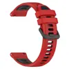 18/20/22mm para Jiaming Garmin Forerunner 265 265 265s pulseira de silicone de duas cores