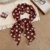 Novo Estilo 2026 Lenço de Seda Super Estiloso para Mulheres, Lenço de Pescoço Longo em Fita de Alta Moda Francesa, Acessório de Cabelo