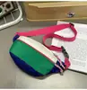 Riñonera Pequeña Casual de Estilo Nuevo Transfronteriza para Exteriores, Bolso de Pecho, Bolso Portátil para Teléfono, Bolso para Llaves, Bolso Cruzado de Hombro Dopamina
