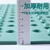 Tapetes de Piso Huecos Antideslizantes Cuadrados para Baño, Masajeadores, Impermeables, para Baño, Bañera, Adultos Mayores, Niños, Anticaída