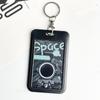 Portatarjeta de Identificación de Trabajo Negro Puro, Tarjeta de Astronauta, Tarjeta de Comedor Estudiantil, Insignia Escolar de Control de Acceso, Placa de Nombre de Empleado, Tarjeta de Control de Acceso