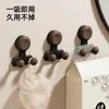Gancho de Ventosa, Gancho Fuerte con Soporte de Carga para Montar en la Pared sin Taladrar para Colgar Ropa Detrás de la Puerta, Gancho Adhesivo para Pared de Baño sin Dejar Rastro
