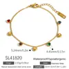 Pulsera de Acero de Titanio Transfronteriza Yuhui con un Toque de Lujo Ligero y Gama Alta, Colgante de Perla, Incrustado con Diamantes, Pulsera de Acero Inoxidable Chapada en Oro