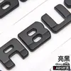 Adecuado para Brabus Brabus Logo de Coche Estándar Inglés Logo Trasero de Coche Pegatina Decorativa Palabra en el Maletero Trasero Pegatina Inglesa Modificada
