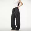 2024 Retro Americano Nuevo Nicho Chic Riñonera Ropa de Trabajo Jeans Pantalones de Calle Altos para Hombre Pareja