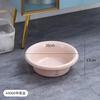 Cubo de plástico para dormitorio de estudiantes al por mayor, cubo de lavandería portátil para el hogar, cubo de baño engrosado, cubo redondo, cubo de almacenamiento de gran capacidad