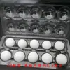 Caja de embalaje desechable para Tangyuan, caja de embalaje comercial con tapa, bandeja transparente de plástico para Tangyuan, caja de embalaje para Tangyuan