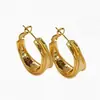 Los Nuevos Pendientes en Forma de Anillo Transfronterizos de Amazon Son Pendientes de Forma Geométrica, Simples y a la Moda, Adecuados para el Uso Casual Diario y Son un Regalo Versátil para las Fiestas