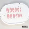 24 PIEZAS Colección de Arte para Uñas Bestseller Transfronterizo Navidad Halloween Flor Uñas Portátiles Ojo de Gato Halloween Piezas de Uñas Portátiles