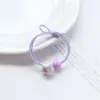 Diadema de Estrella de Cinco Puntas de Dibujos Animados para Niñas, Diadema Versátil para Uso Diario, Nudo de Doble Línea, Goma Elástica y Duradera para el Cabello, Accesorio para el Cabello de Goma