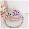 Bolsa de Princesa para Niñas 2026 Nuevo Modelo Bolso Cruzado Infantil Lindo Gato Bolso tipo Sillín Bolso de Mano Pequeño para Niñas