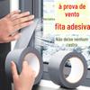 Fita Corta-Vento Atacado, Sem Vestígios, Alta Viscosidade, Vedações para Portas e Janelas, À Prova de Vazamentos para Janelas, Fita de Tecido para Vedação de Janelas Rasgável à Mão