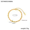 Europa e Estados Unidos novo diamante esculpido padrão colar de vento frio temperamento moda simples não se desvanece titânio aço banhado a ouro personalidade pulseira
