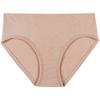 Ropa Interior para Mujer, Sin Costuras y Cómoda, Talla Grande, Calzones de Cintura Media, Algodón Puro, Transpirable, Levanta Glúteos, Ropa Interior de Niña de Color Sólido