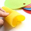 Posavasos de comida en forma de panal de grado alimenticio sin silicona, tapete de aislamiento térmico antideslizante, tapete de mesa resistente al calor, resistente a altas temperaturas y fácil de limpiar