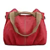 2026 Moda Coreana Versátil Casual Bolsa de Ombro Transversal Nova Retro Tendência Casual Bolsa de Lona para Mulheres