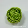 Cabeza de Flor de Rosa Imitación para Hanfu, Flor Artificial para Decoración del Hogar, Flor Artificial de Rosa Roja al por Mayor