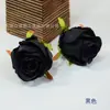 Pintura al Óleo Flor Imitación Rosa Rosa Búlgara de Seda Verdadera Decoración para Mesa de Café Mesa de Comedor Atrezo para Fotografía Atmósfera