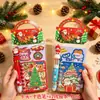 Set de papelería navideña, papelería linda y portátil, pequeño regalo para niños, recuerdo para estudiantes, set navideño transfronterizo