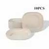 Plato para Escupir Huesos Transfronterizo Plato para Bocadillos Mesa de Comedor Plato para Huesos Hogar Plástico Escritorio Plato para Basura Plato para Escupir Huesos Plato Plato para Huesos