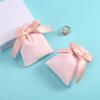 Bolsa de terciopelo con cordón al por mayor bolsa de terciopelo para guardar joyas embalaje para regalo de joyería bolsa de terciopelo bolsa pequeña ecológica