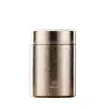 Latas de chá de titânio puro, personalizáveis com logotipos, convenientes para viagens, pequenos recipientes de armazenamento, ideais como brindes corporativos, latas de chá herméticas e à prova de umidade