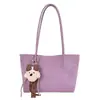 Cross2026 Nuevas Bolsas Tejidas Más Vendidas Gran Capacidad Casual Simple para Mujer Bolso de Dama Estilo Coreano Bolso de Hombro Único para Axila